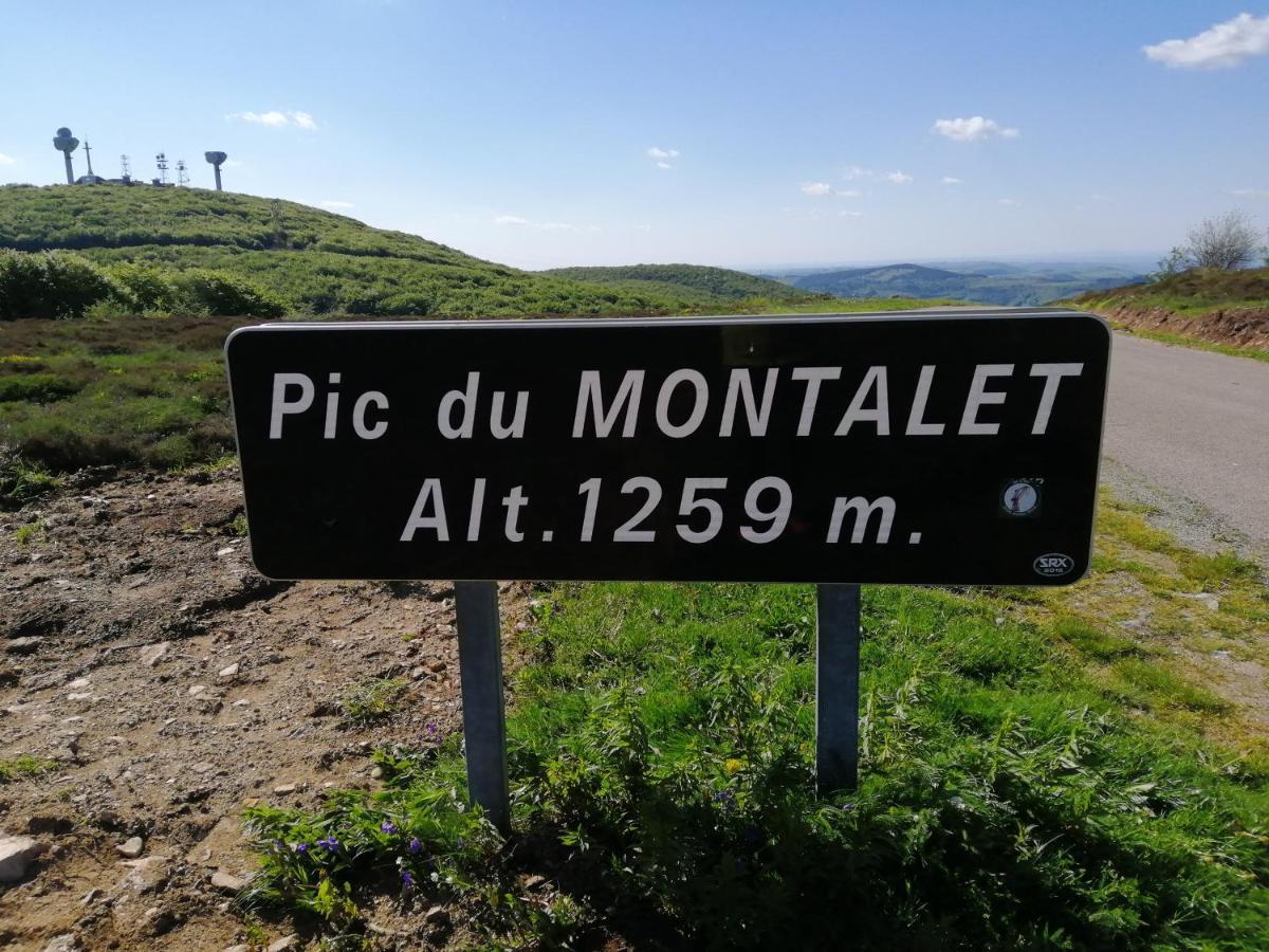 Le Gite De L'Adrech Lacaune Exteriör bild