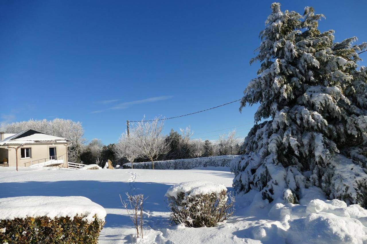 Le Gite De L'Adrech Lacaune Exteriör bild