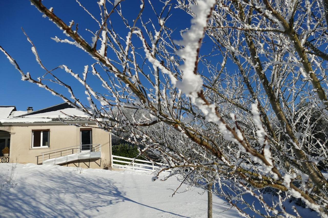 Le Gite De L'Adrech Lacaune Exteriör bild